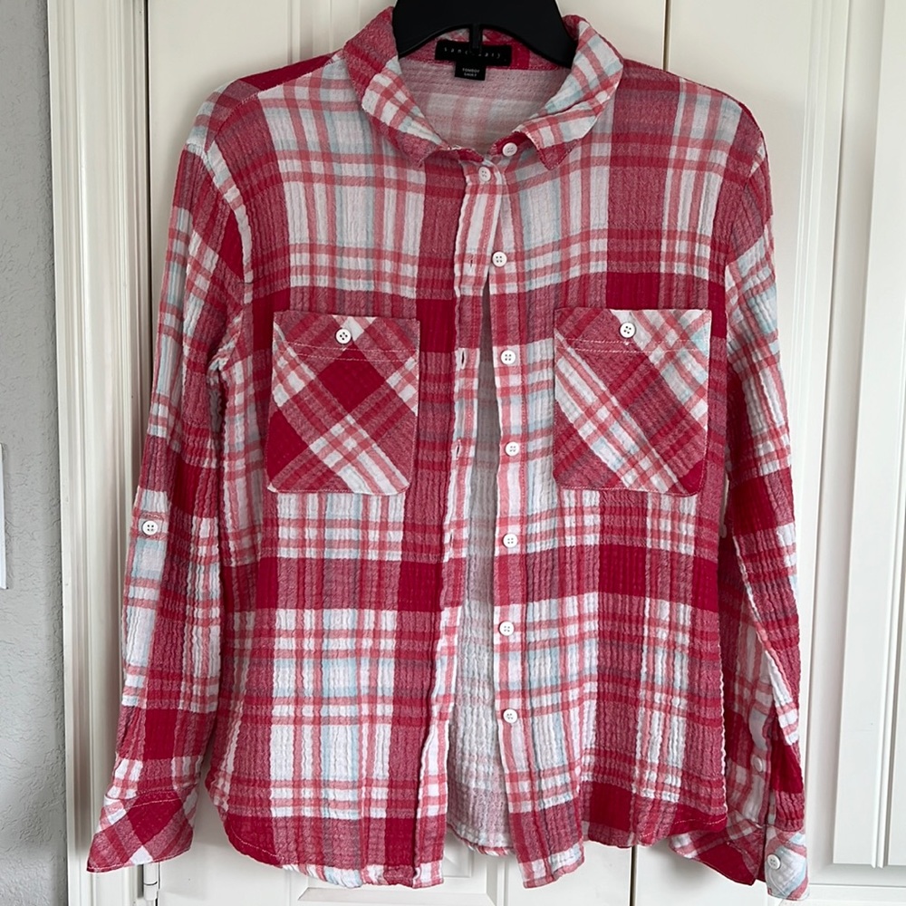 Sz small sanctuary L/S button up